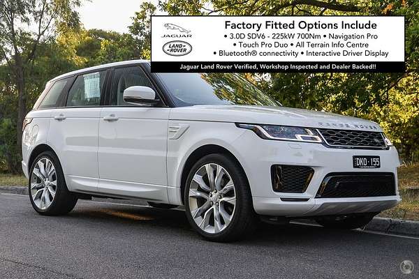 2018 Land Rover Range Rover Sport SDV6 HSE L494