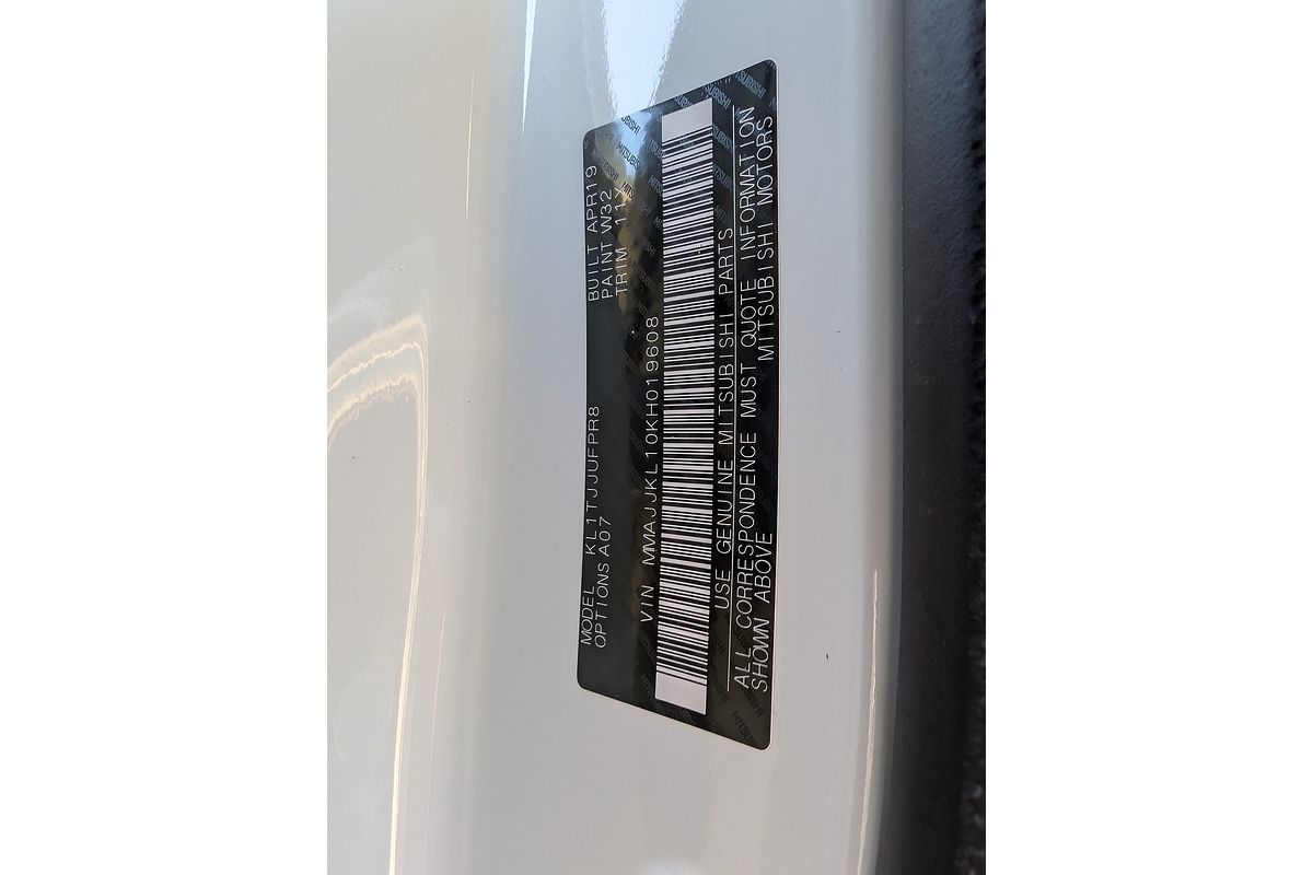 2019 Mitsubishi Triton MR MY20