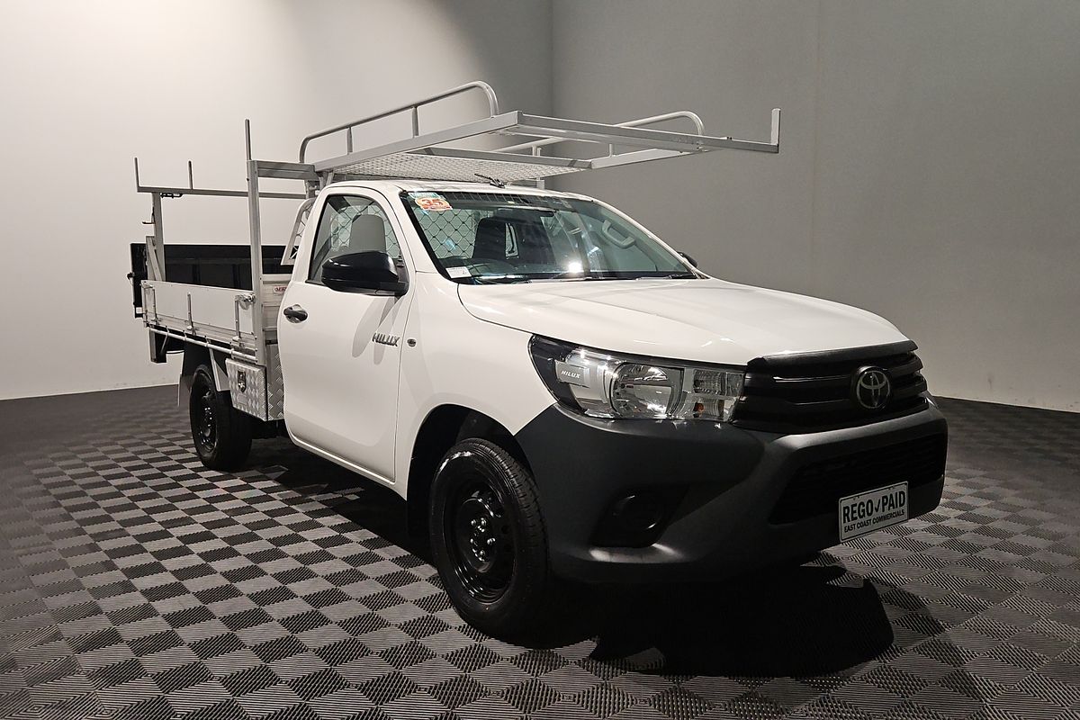 2019 Toyota Hilux Workmate TGN121R Rear Wheel Drive