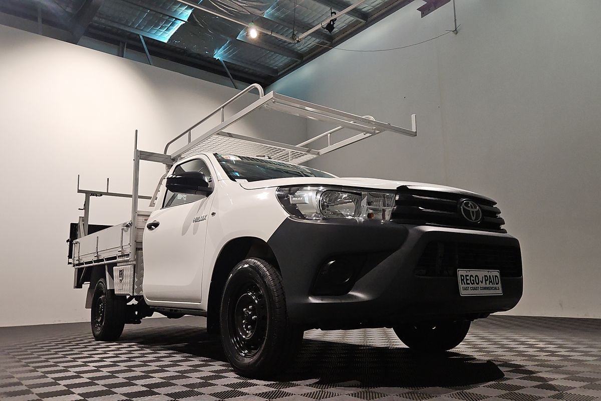 2019 Toyota Hilux Workmate TGN121R Rear Wheel Drive