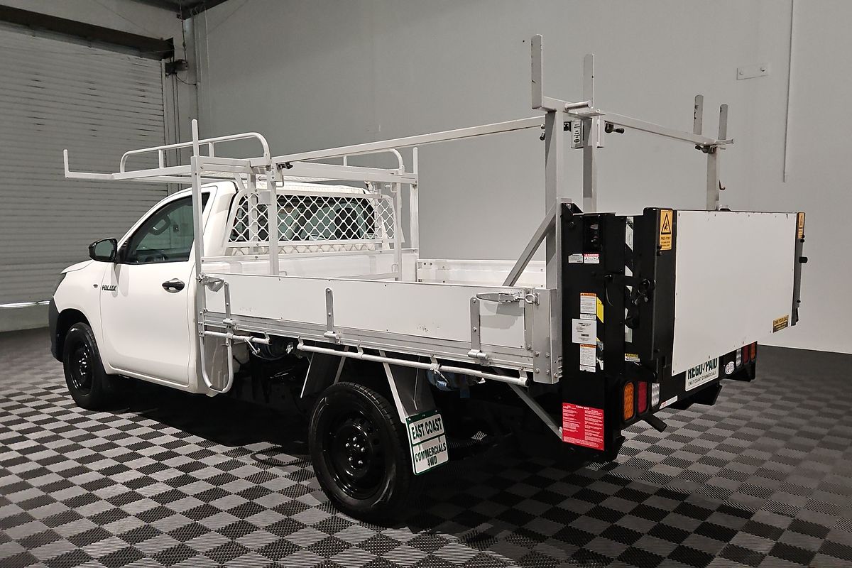 2019 Toyota Hilux Workmate TGN121R Rear Wheel Drive