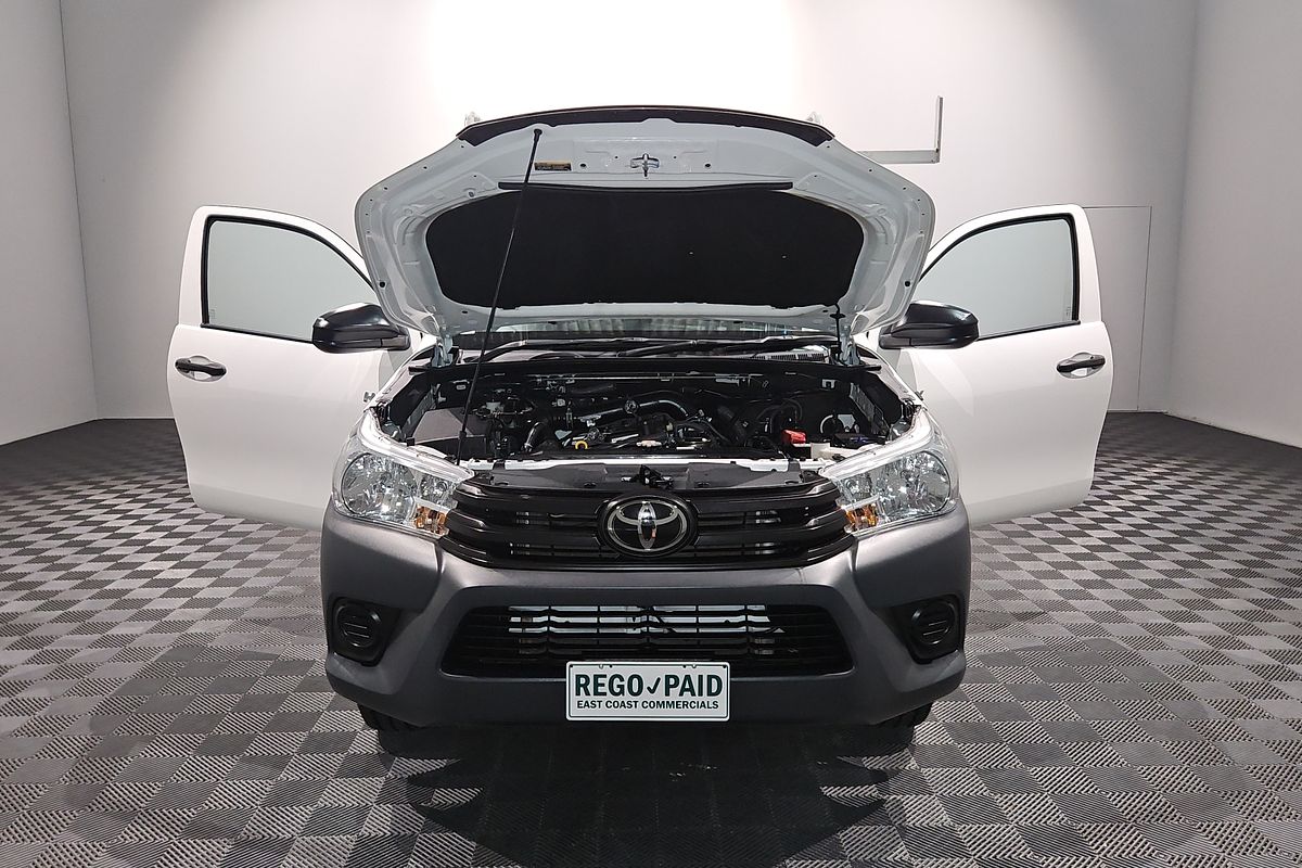 2019 Toyota Hilux Workmate TGN121R Rear Wheel Drive