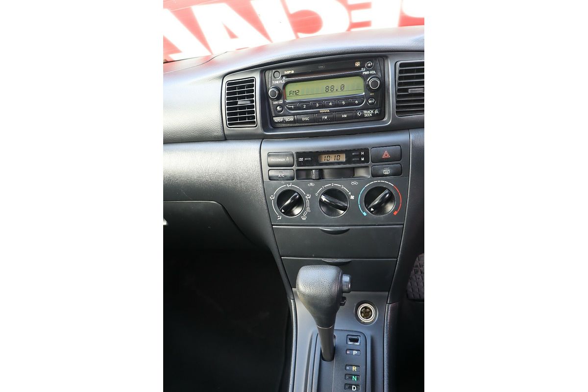 2006 Toyota Corolla Ascent Seca ZZE122R