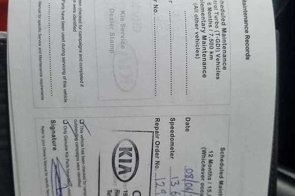 2015 Kia Cerato S YD