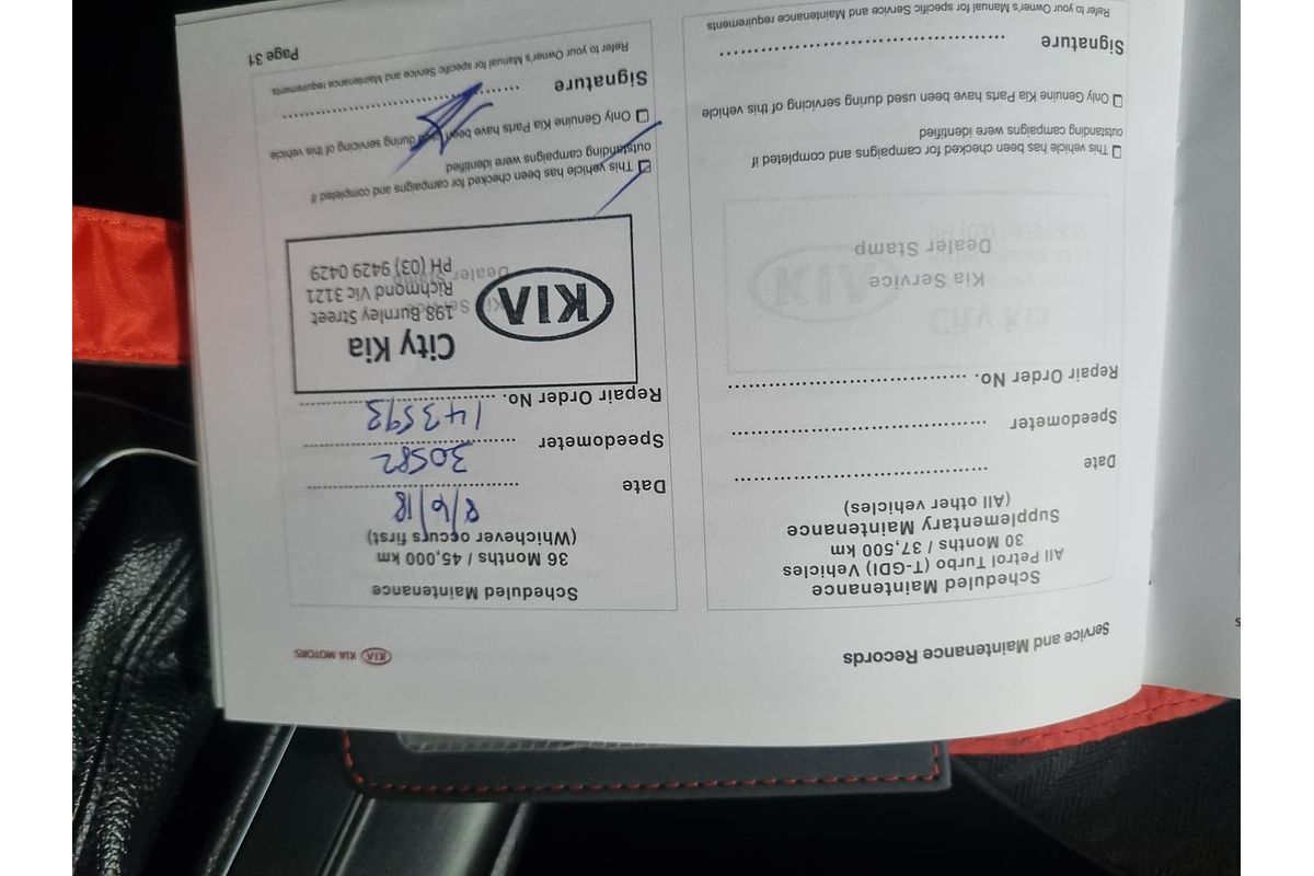 2015 Kia Cerato S YD