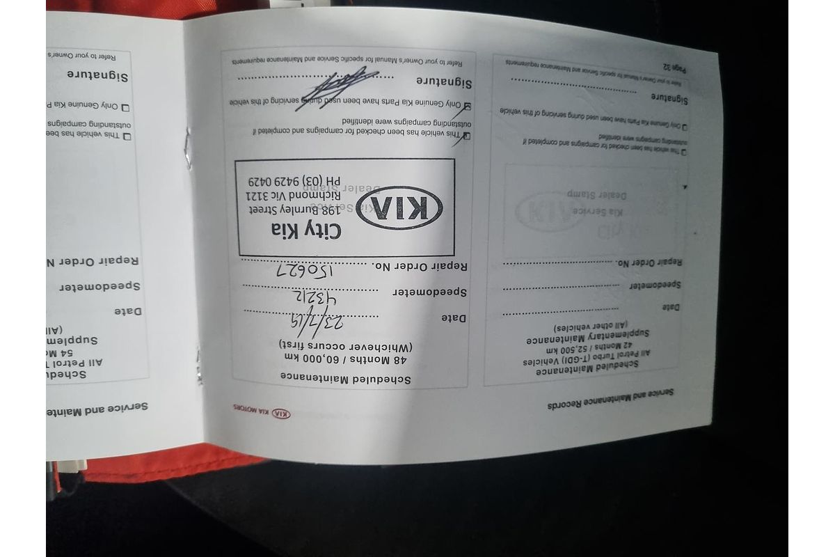 2015 Kia Cerato S YD