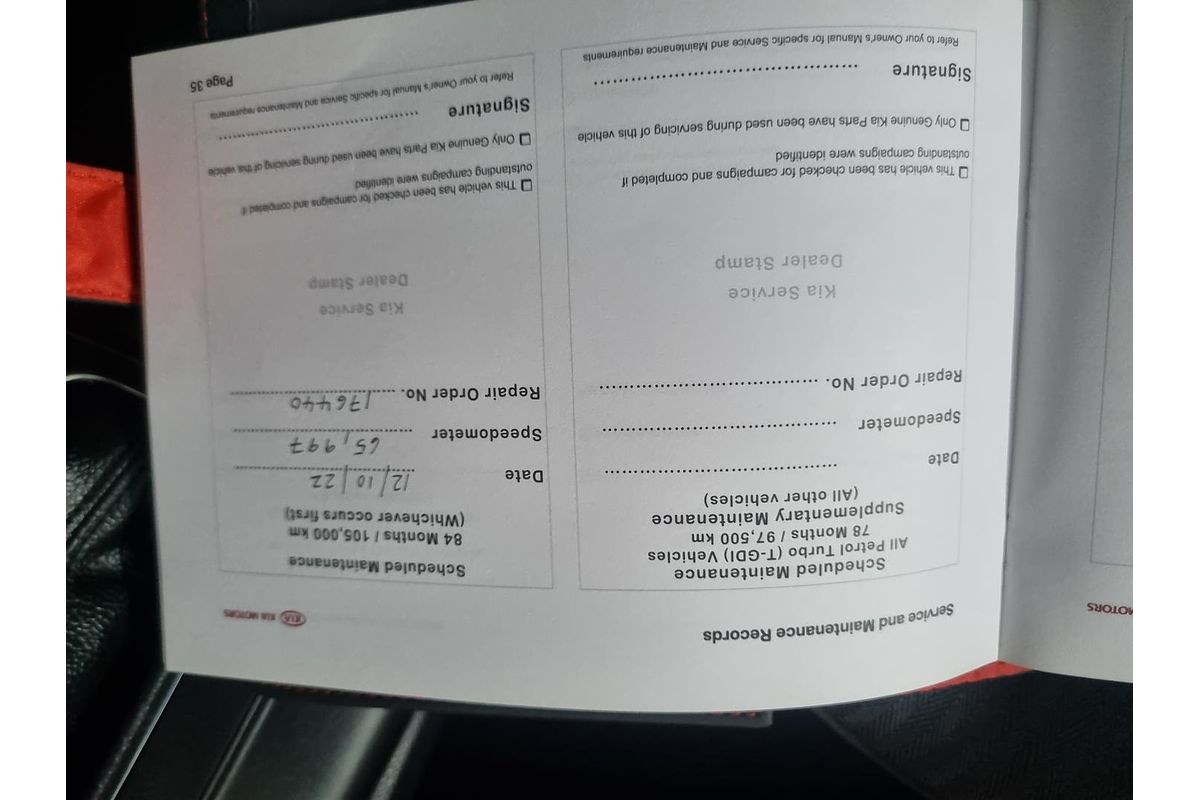 2015 Kia Cerato S YD