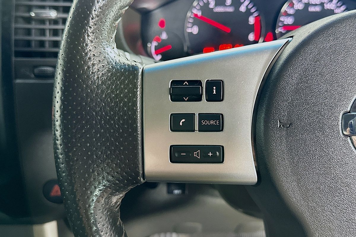 2012 Nissan Navara ST-X 550 D40 Series 5 4X4