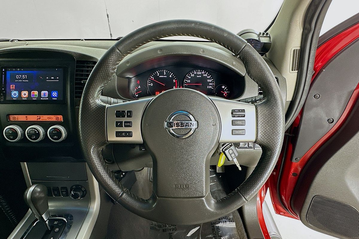 2012 Nissan Navara ST-X 550 D40 Series 5 4X4