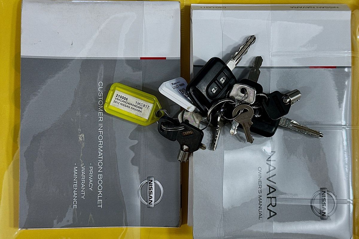 2012 Nissan Navara ST-X 550 D40 Series 5 4X4