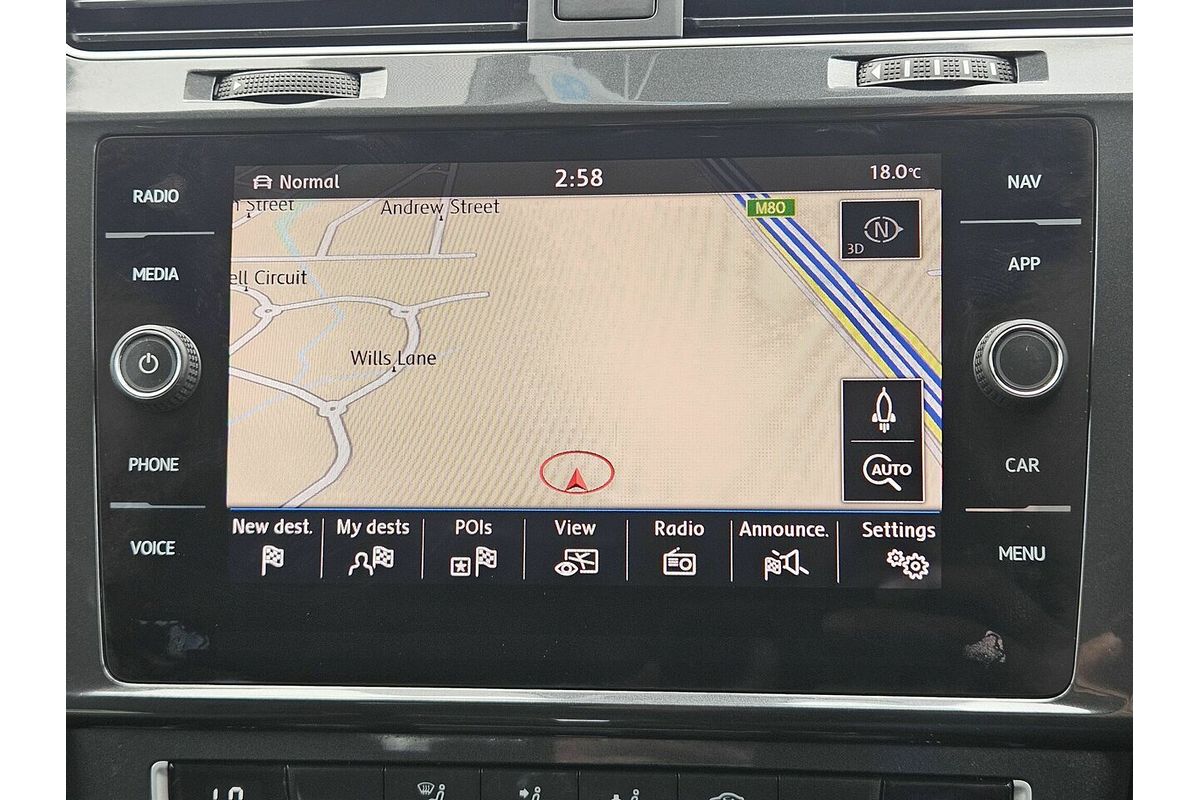 2018 Volkswagen Golf 110 TSI Comfortline AU MY19
