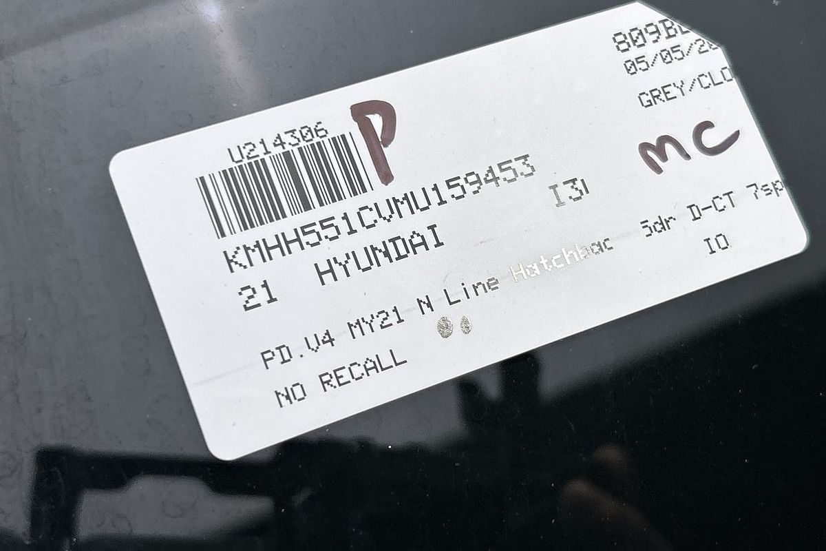 2021 Hyundai i30 N Line PD.V4