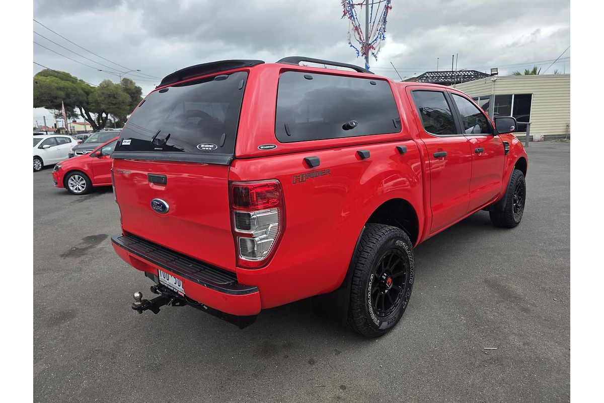2016 Ford Ranger XL Hi-Rider PX MkII Rear Wheel Drive