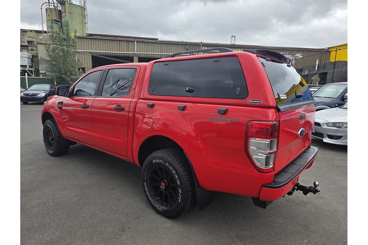 2016 Ford Ranger XL Hi-Rider PX MkII Rear Wheel Drive