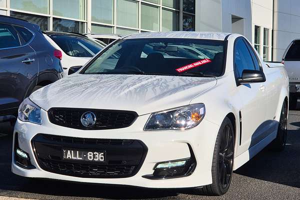 2016 Holden Ute SV6 Black VF Series II Rear Wheel Drive