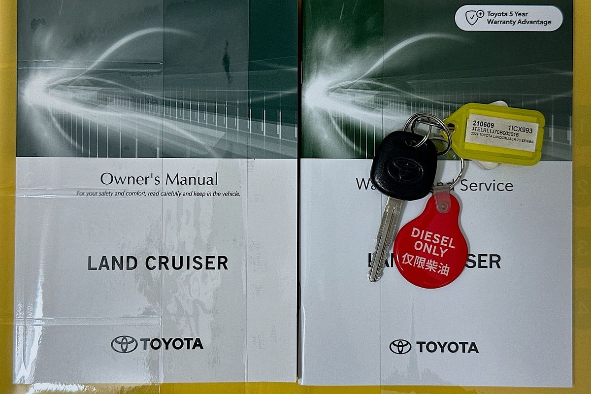 2024 Toyota LANDCRUISER 70 SERIES LC79 WORKMATE GDJL79R 4X4