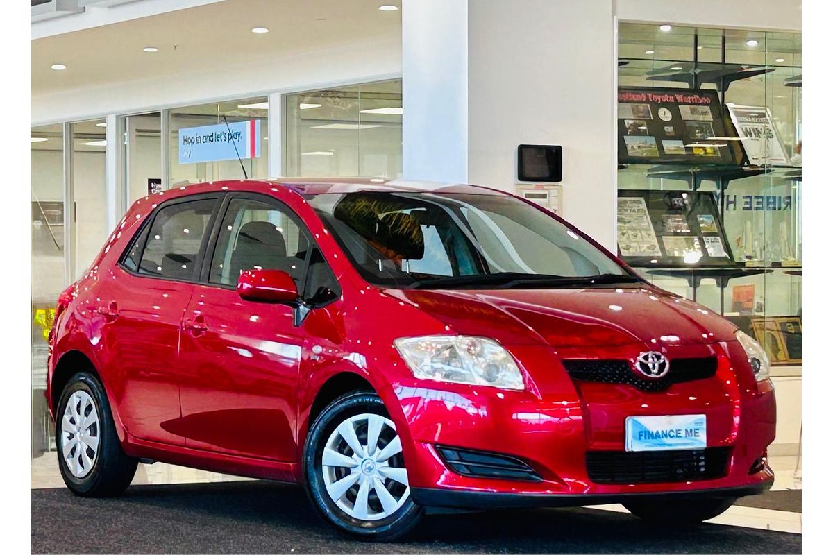2009 Toyota Corolla Ascent ZRE152R