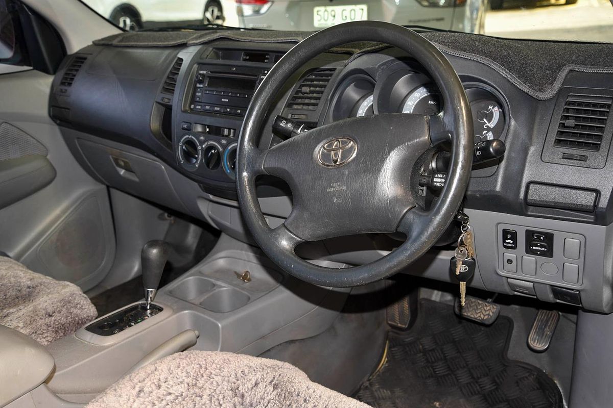 2009 Toyota Hilux SR GGN15R Rear Wheel Drive