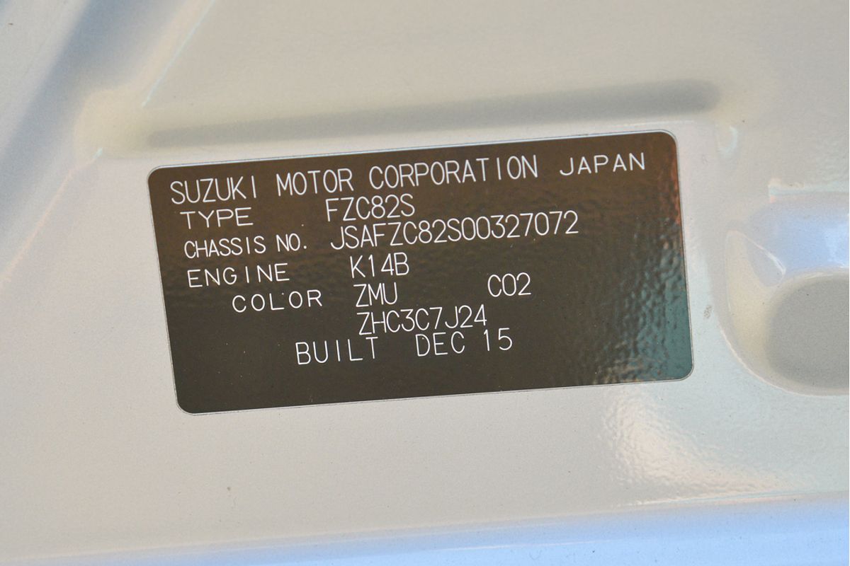 2015 Suzuki Swift GL FZ