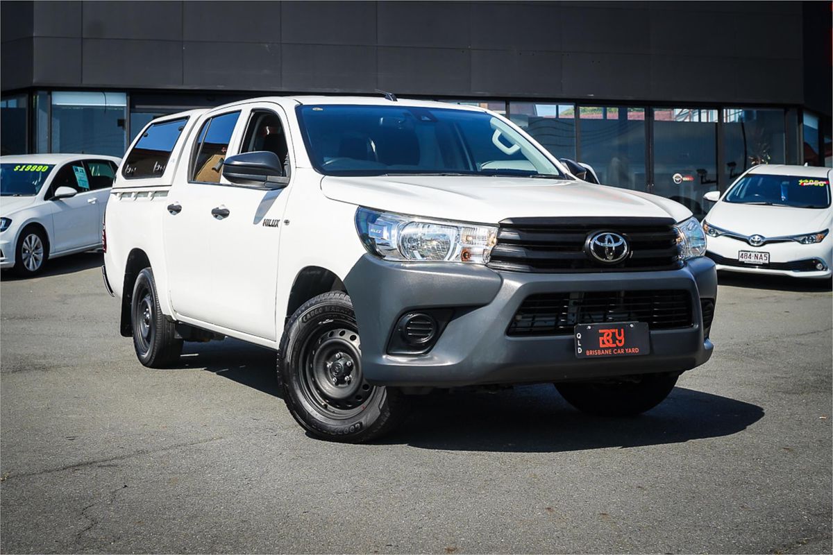 2019 Toyota Hilux Workmate TGN121R Rear Wheel Drive