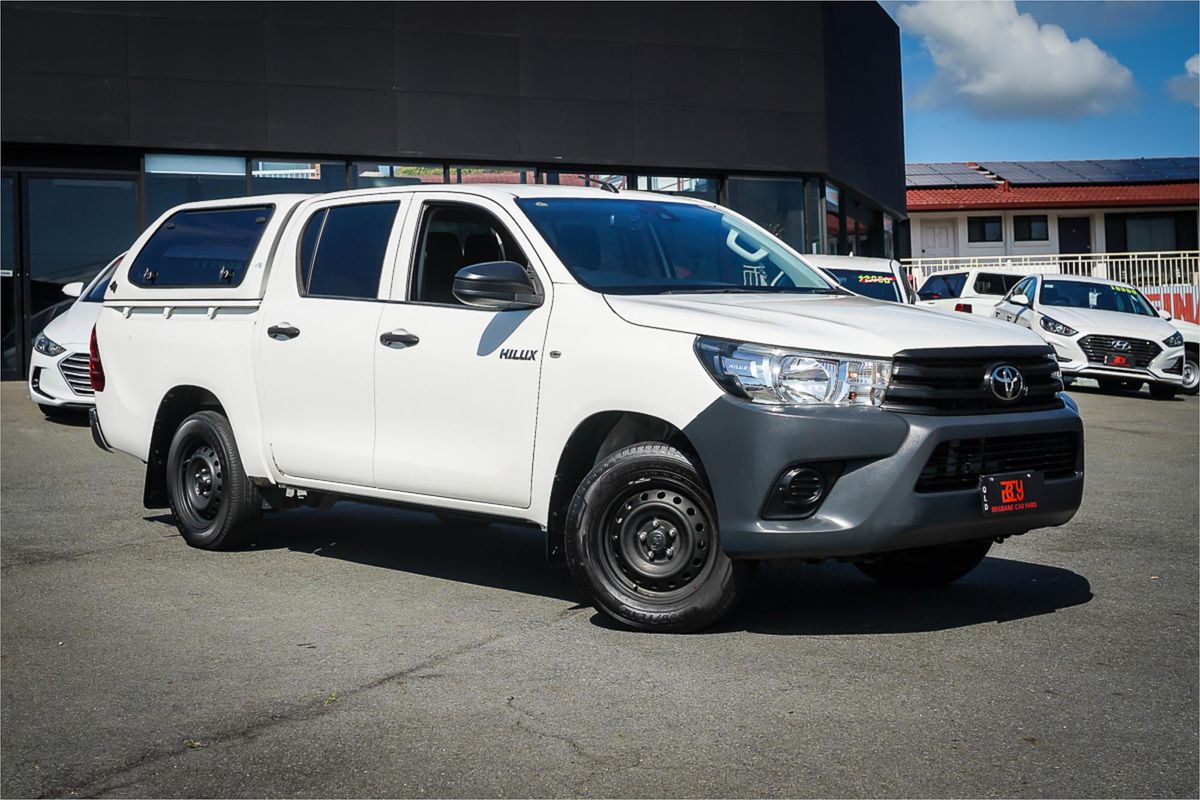 2019 Toyota Hilux Workmate TGN121R Rear Wheel Drive