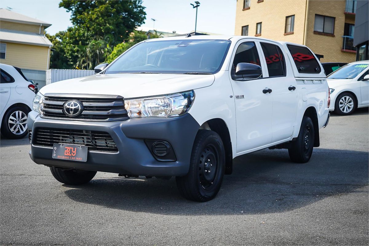2019 Toyota Hilux Workmate TGN121R Rear Wheel Drive