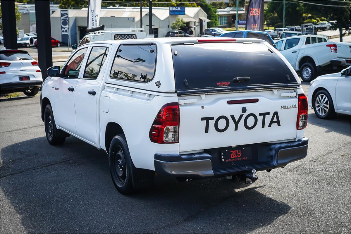 2019 Toyota Hilux Workmate TGN121R Rear Wheel Drive