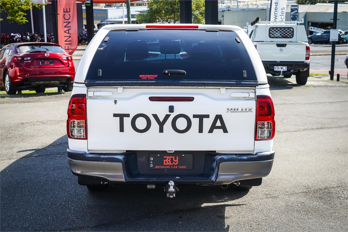 2019 Toyota Hilux Workmate TGN121R Rear Wheel Drive