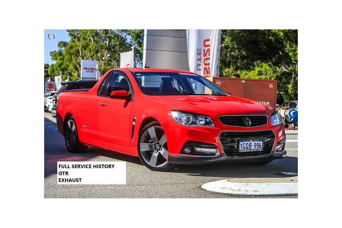 2014 Holden Ute SS V VF Rear Wheel Drive
