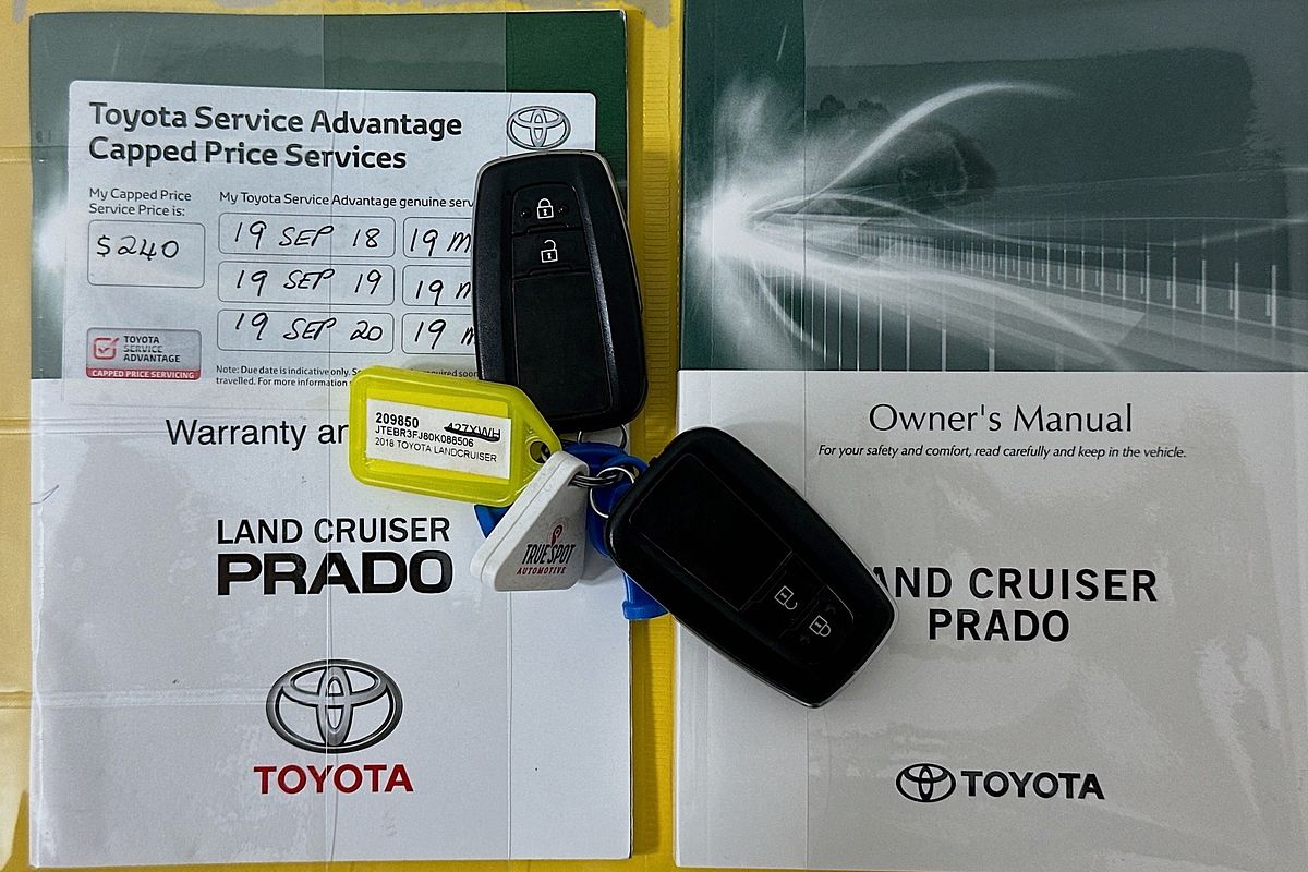 2018 Toyota Landcruiser Prado VX GDJ150R