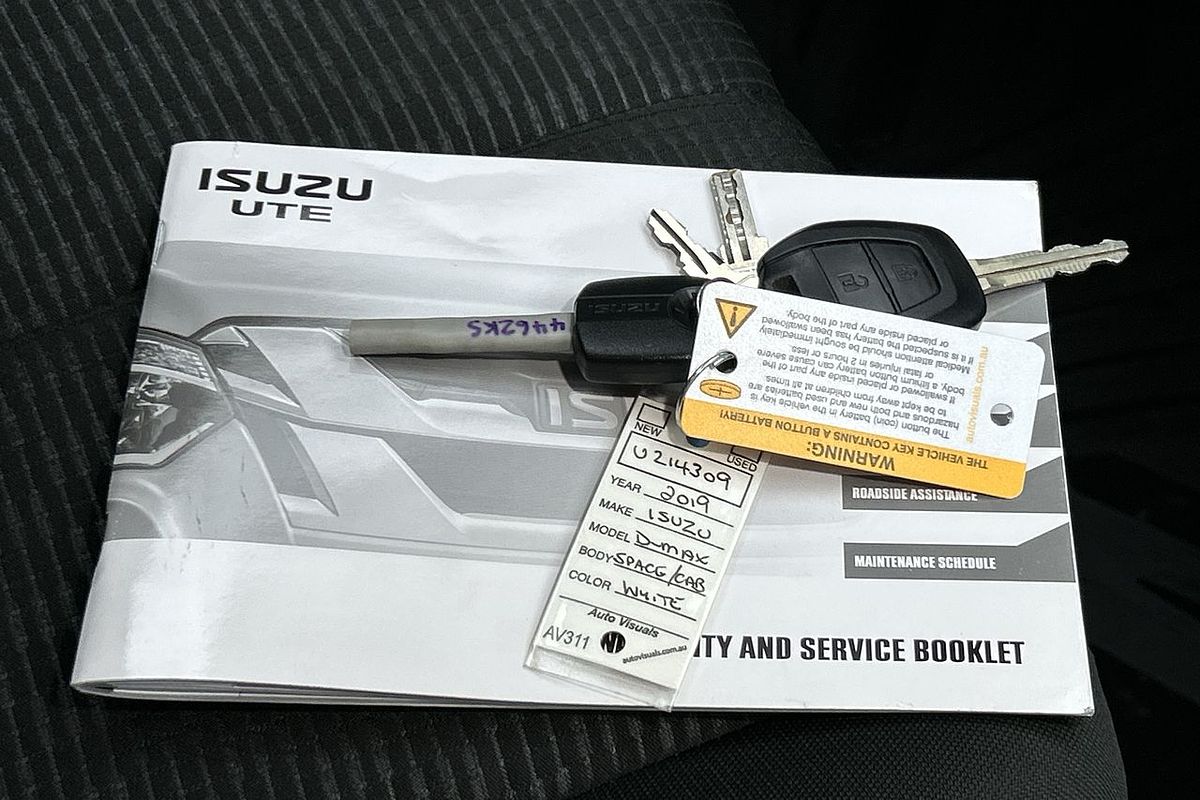 2019 Isuzu D-MAX SX High Ride Rear Wheel Drive