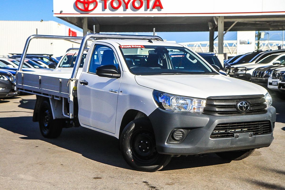 2020 Toyota Hilux Workmate TGN121R Rear Wheel Drive