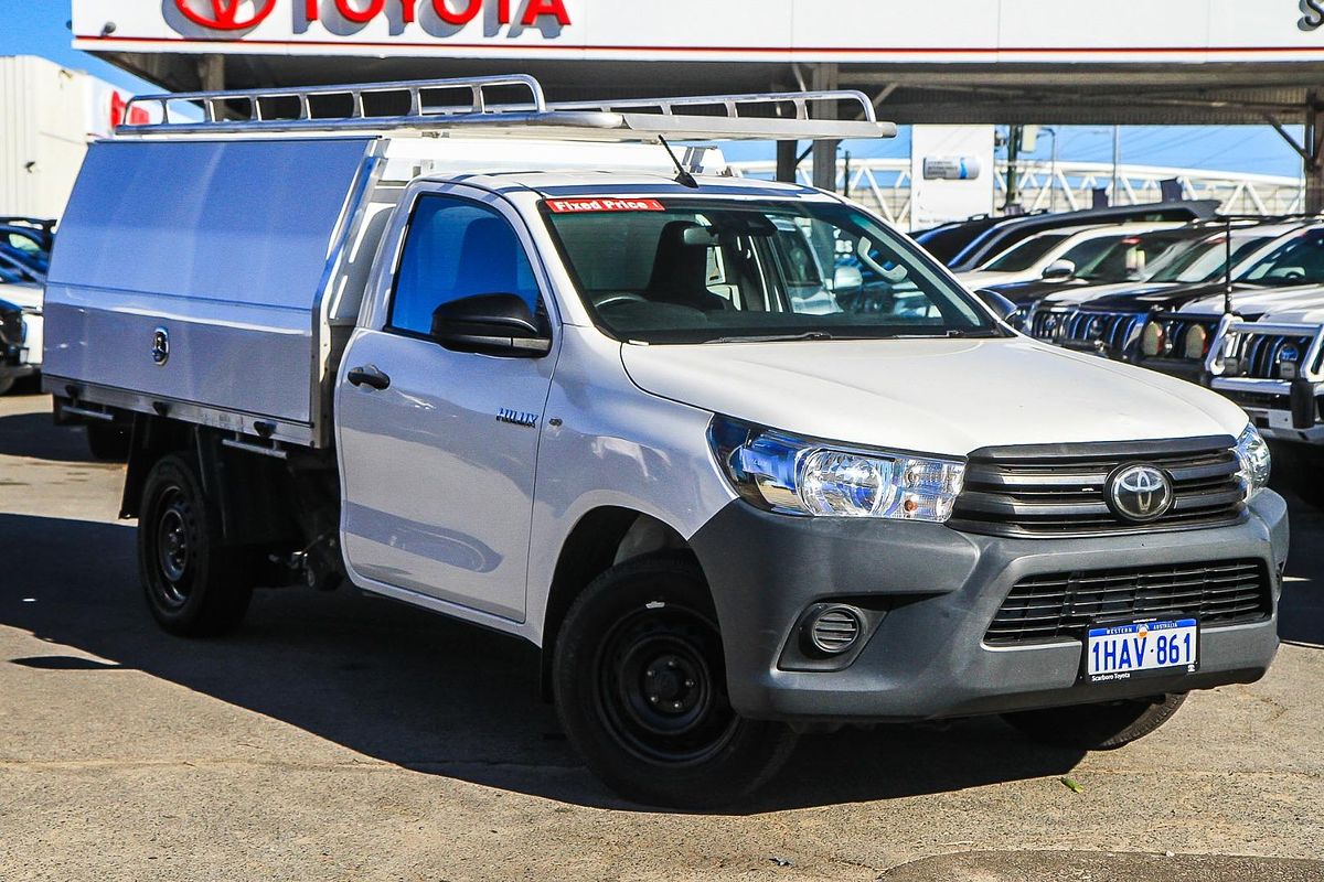 2020 Toyota Hilux Workmate TGN121R Rear Wheel Drive