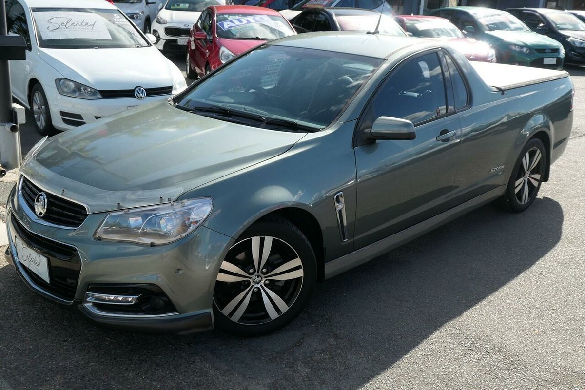 2014 Holden Ute SV6 Storm VF Rear Wheel Drive