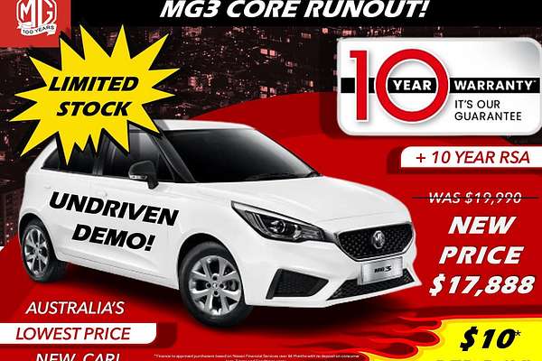 2024 MG MG3 Core
