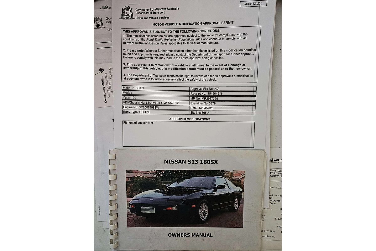 1991 Nissan 180SX  S13