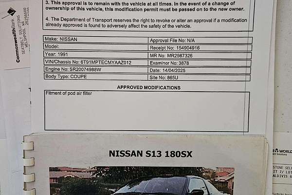 1991 Nissan 180SX  S13