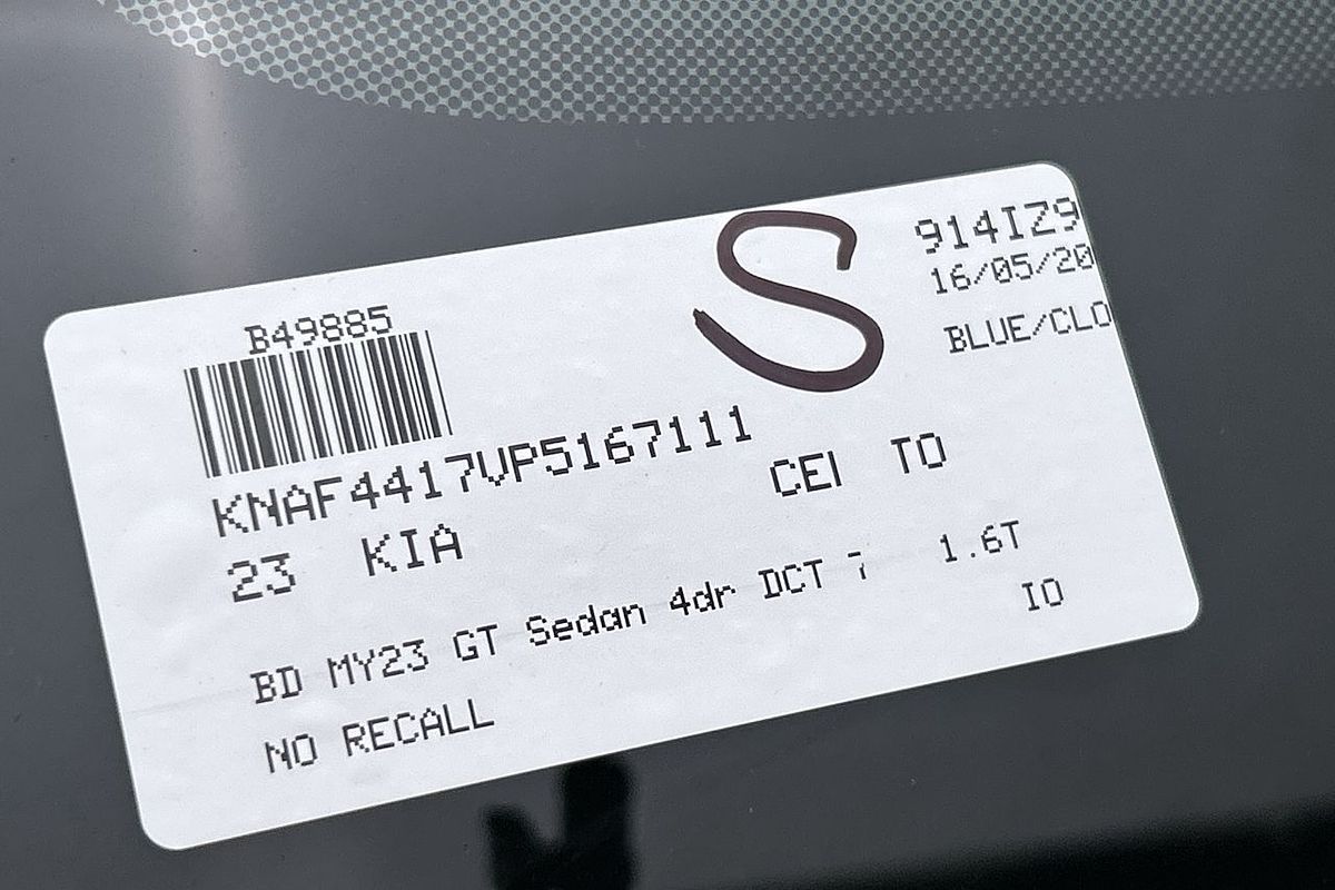 2023 Kia Cerato GT BD