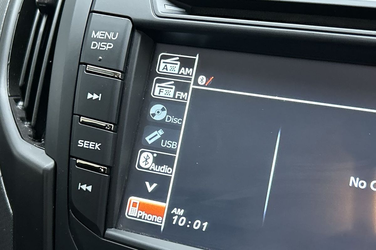 2018 Isuzu D-MAX SX High Ride Rear Wheel Drive