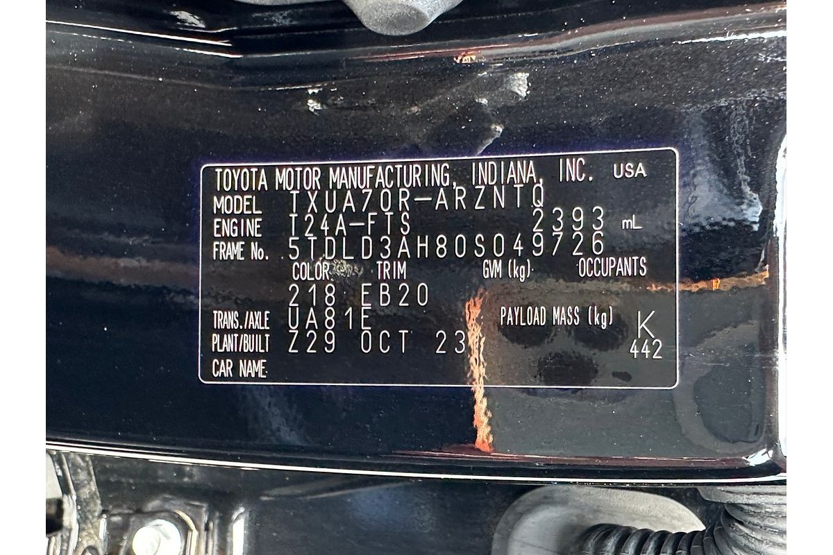 2023 Toyota Kluger