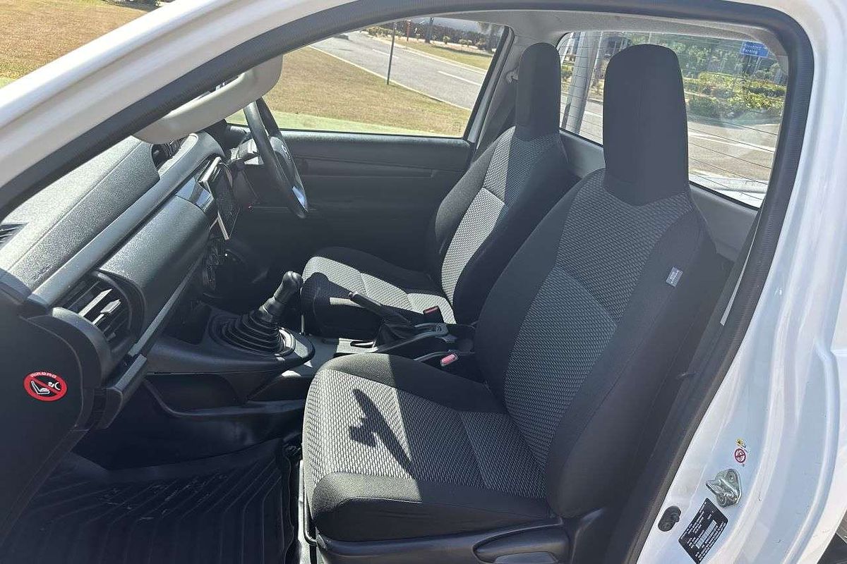 2019 Toyota Hilux Workmate TGN121R Rear Wheel Drive