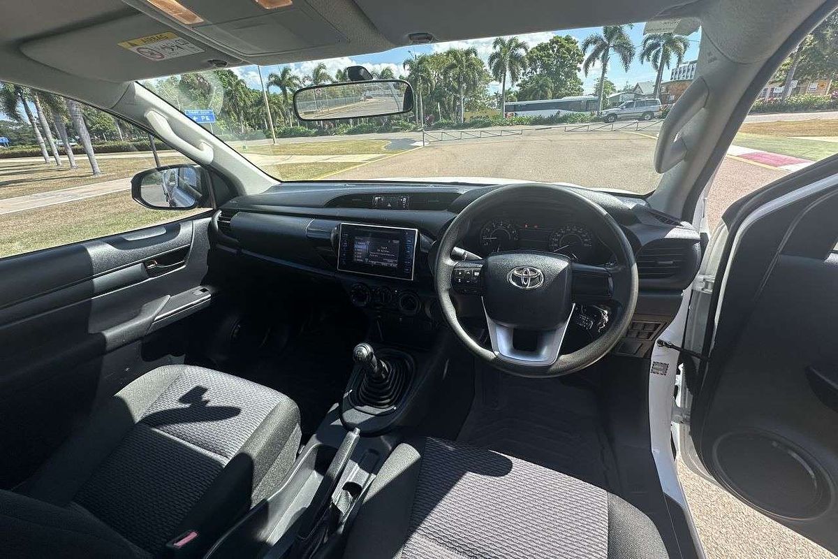 2019 Toyota Hilux Workmate TGN121R Rear Wheel Drive