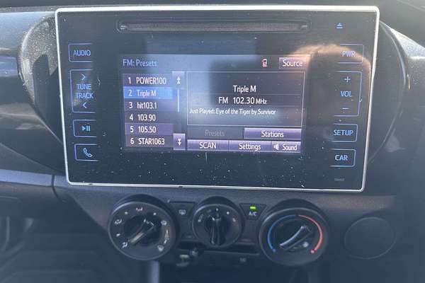 2019 Toyota Hilux Workmate TGN121R Rear Wheel Drive