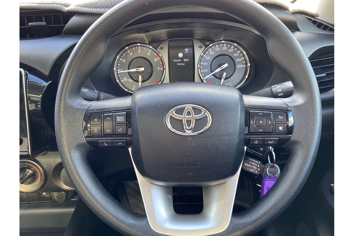 2022 Toyota Hilux Workmate TGN121R Rear Wheel Drive