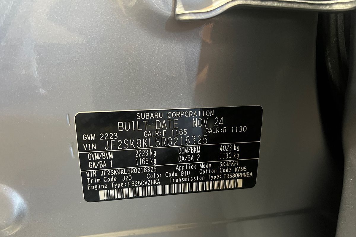 2024 Subaru Forester STI Sport S5