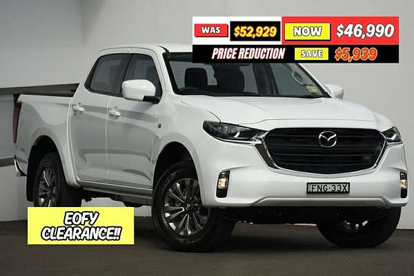 2024 Mazda BT-50 XT TF Rear Wheel Drive