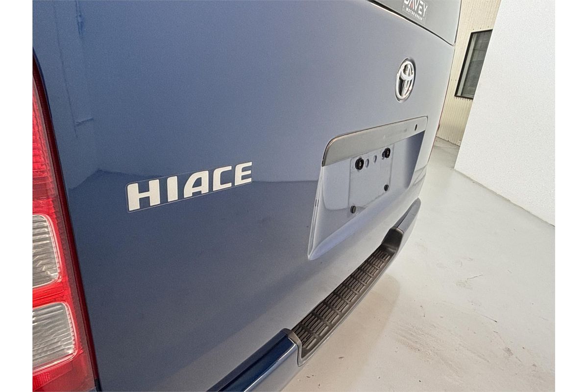 2013 Toyota Hiace Super Long High Roof DX 4WD