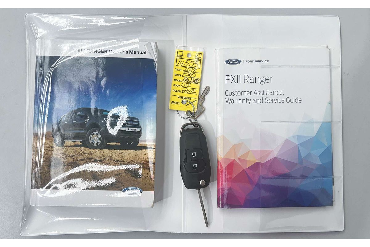 2018 Ford Ranger XL Hi-Rider PX MkII Rear Wheel Drive 2.2L