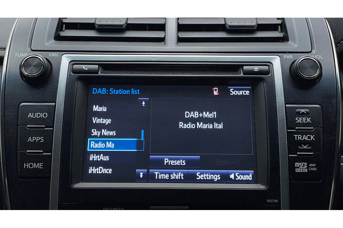 2017 Toyota Camry Altise ASV50R