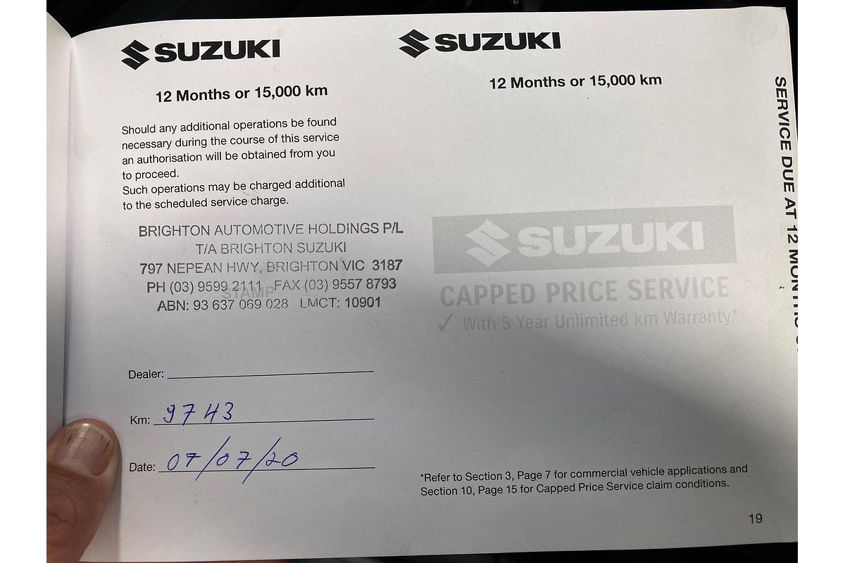 2019 Suzuki Vitara LY Series II